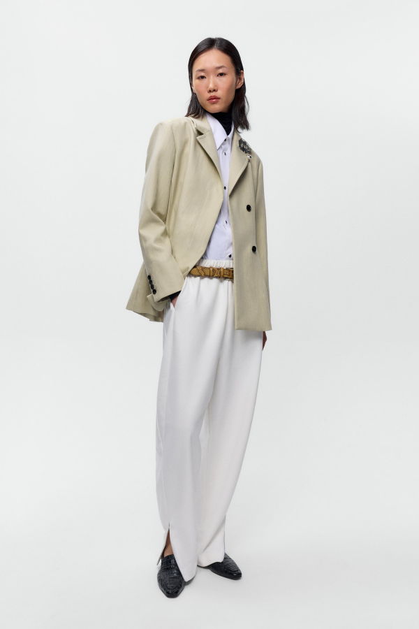 Cordera Organic Cotton Lounge Pants - White