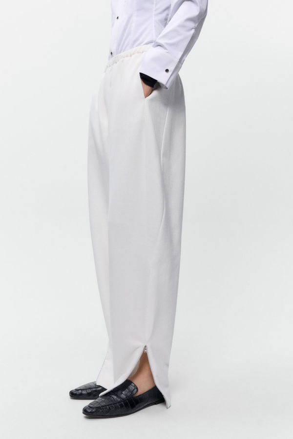 Cordera Organic Cotton Lounge Pants - White