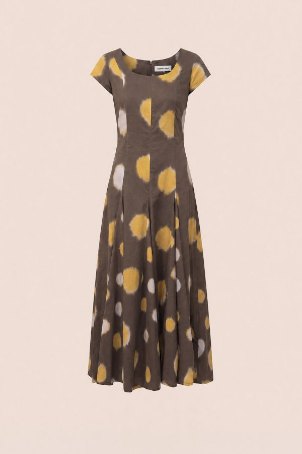 Carmen Says Eclipse Honour Polka Dot Occasion Dress