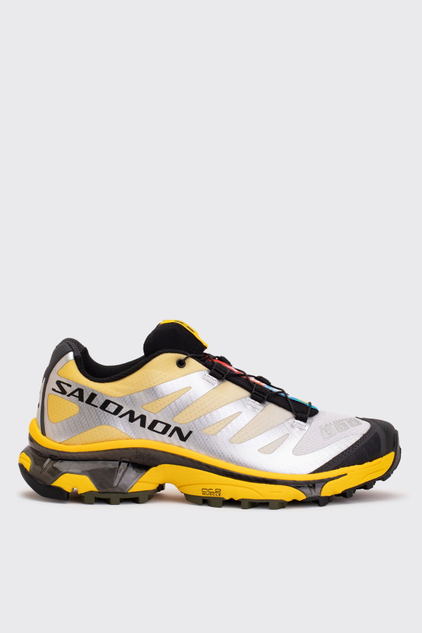 SALOMON XT-4 OG Sneakers - Silver/Black/Lemon