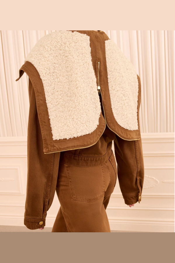 Ulla Johnson The Sybil Denim Jacket - Umber