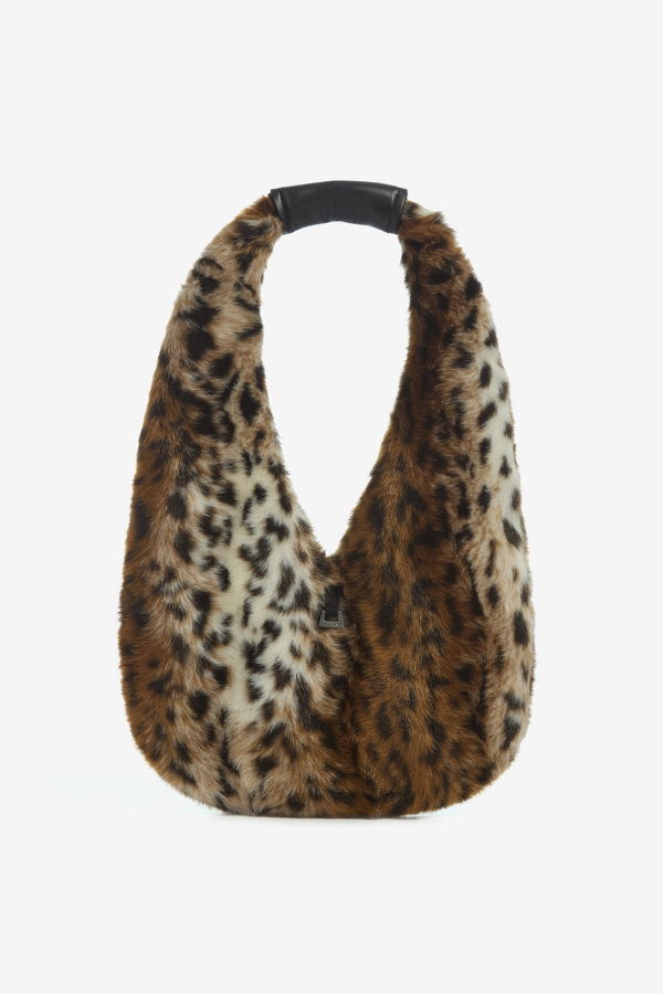 APPARIS Colette Shaved Leopard Bag