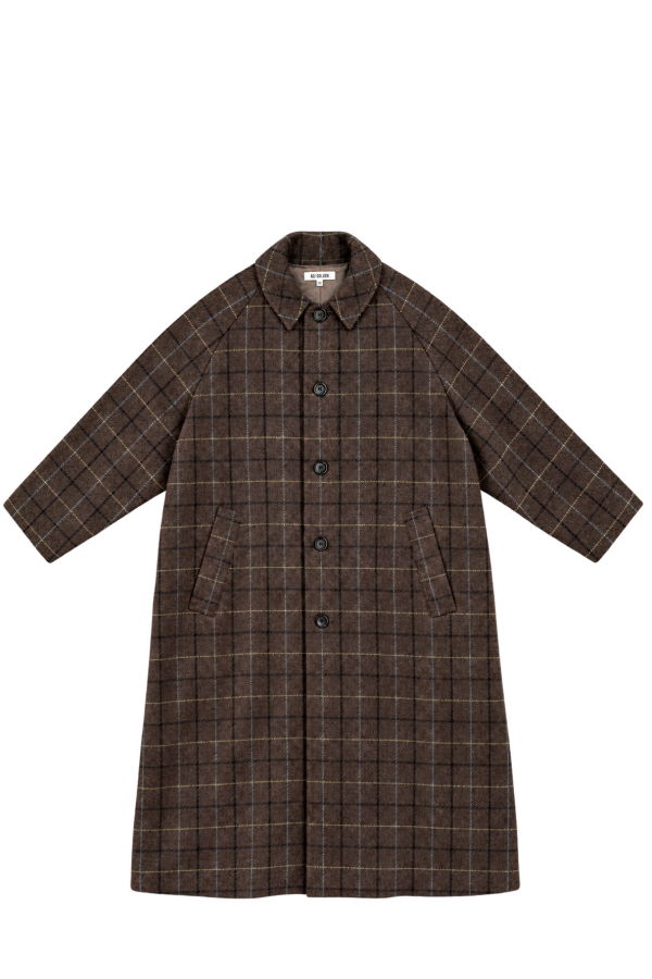 Ali Golden Wool Trench