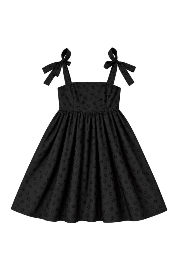 Ali Golden Short Tie Strap Dress
