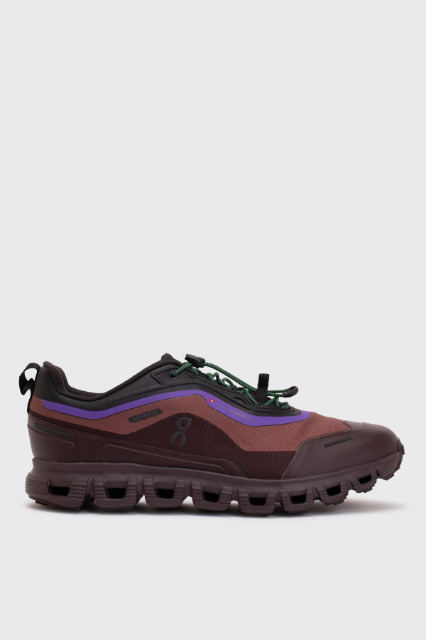 ON Running Cloud 6 Geo WP Shoe - Black/Tyrian