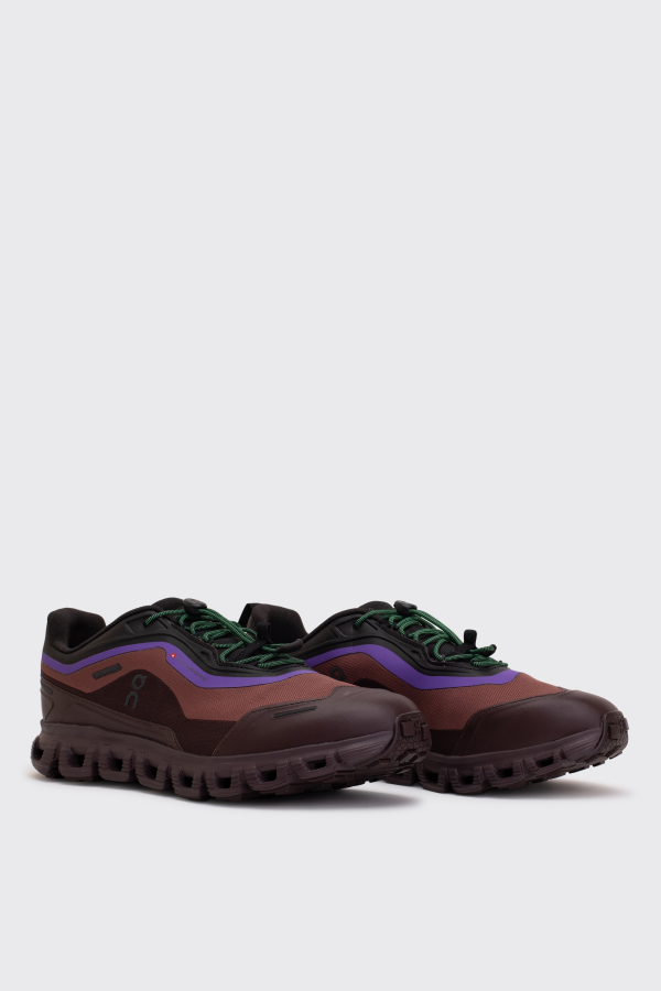 ON Running Cloud 6 Geo WP Shoe - Black/Tyrian