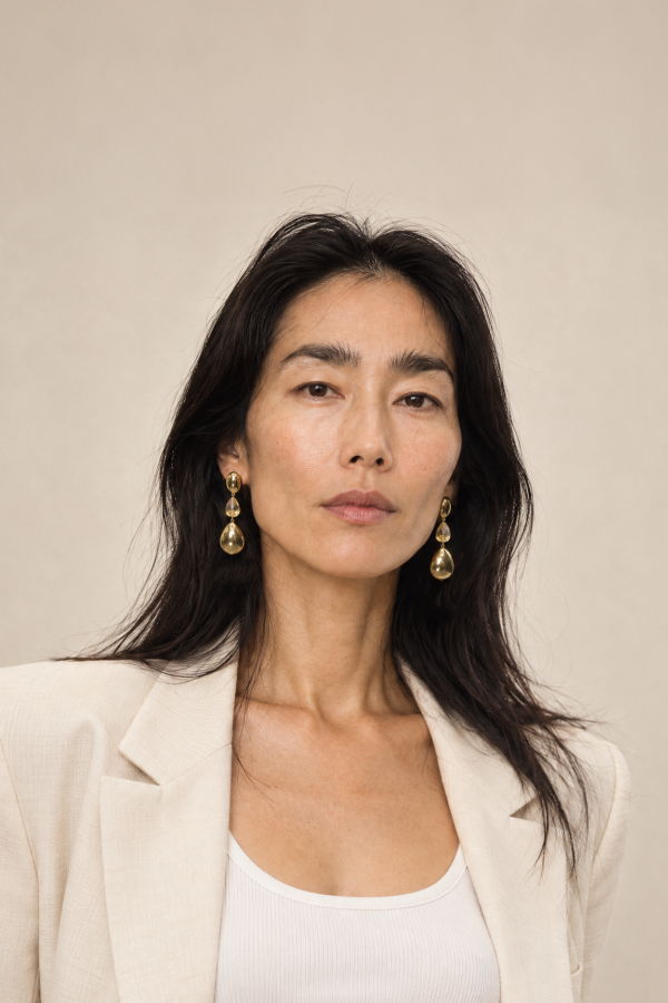 Francine Bramli Cuba Earrings - Dore