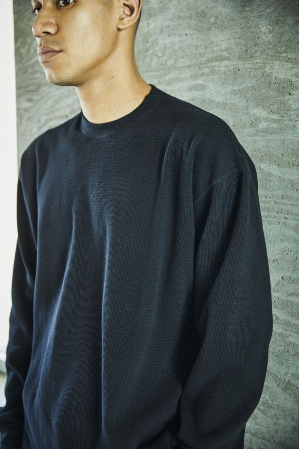 Orslow Waffle Long Sleeve T-Shirt