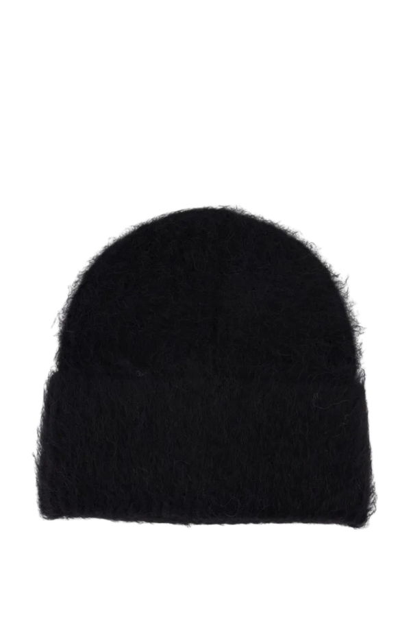 Totême Alpaca Knit Beanie - Black