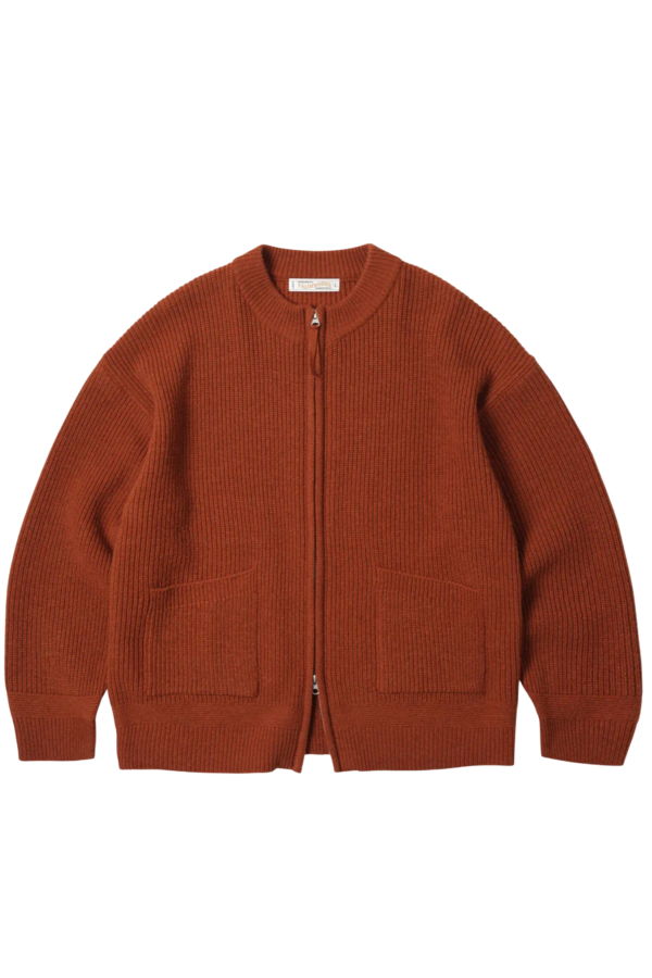 FRIZMWORKS Wool Deck Zip-Up Cardigan