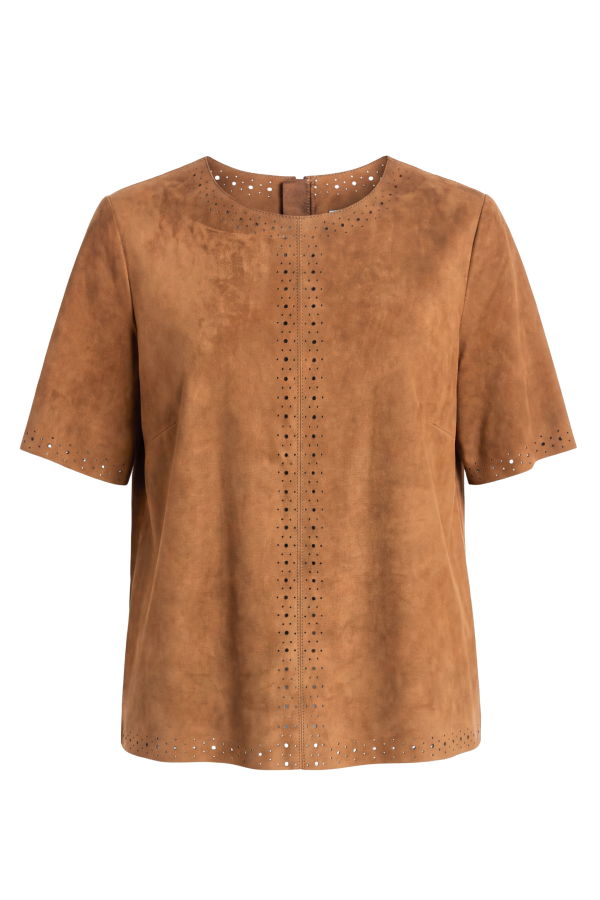 Cartolina Chloe Top - Chestnut