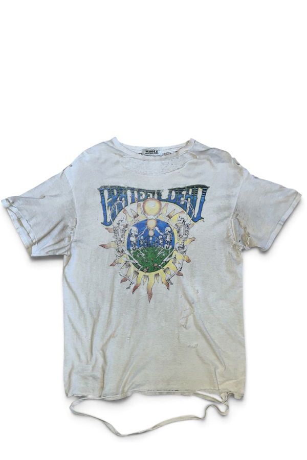 WHOLE Grateful Shred Shirt - White