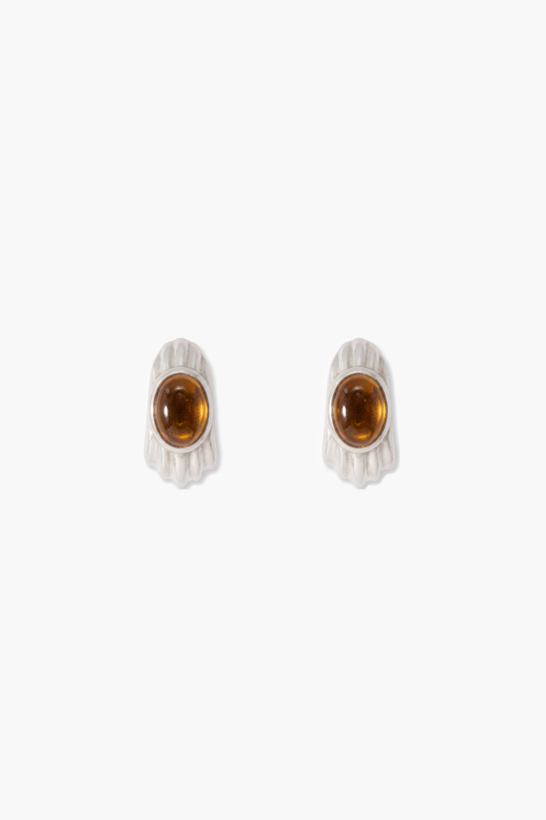 Cled Scallop Hoop Earrings