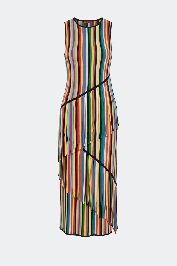 Simon Miller Spiral Knit Dress - Primary Stripe