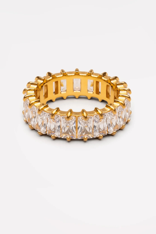 ATOLEA Eternity Ring - Gold Color