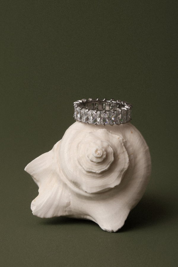 ATOLEA Eternity Ring - Silver