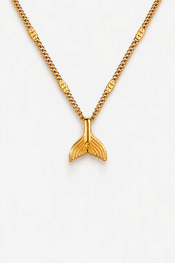 ATOLEA Mermaid Necklace - Gold