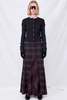 Our Legacy Dusty Merlot Check Flannel Rebel Skirt - Thumbnail 2