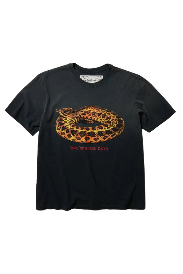 One Of These Days Rattler Tee - Vintage Black
