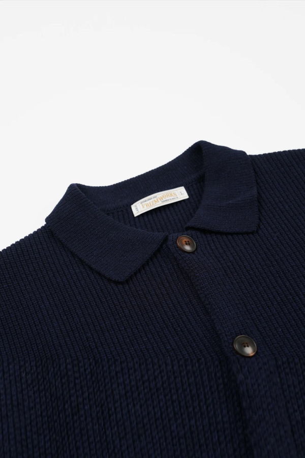 FRIZMWORKS Ultra Heavyweight Collar Cardigan