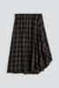 Our Legacy El Paso Check Saloon Tencel Fan Skirt - Thumbnail 1