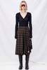 Our Legacy El Paso Check Saloon Tencel Fan Skirt - Thumbnail 2