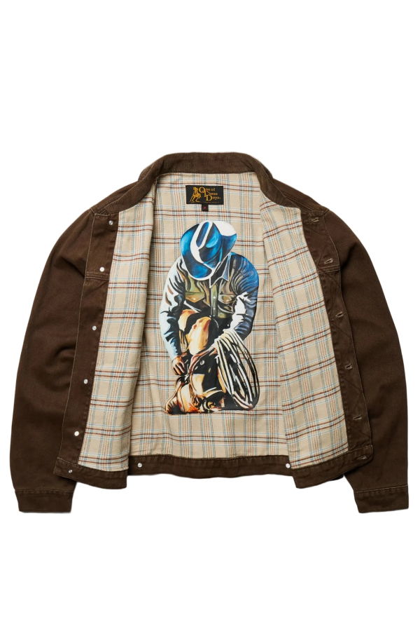 One Of These Days Lined Trucker Jacket