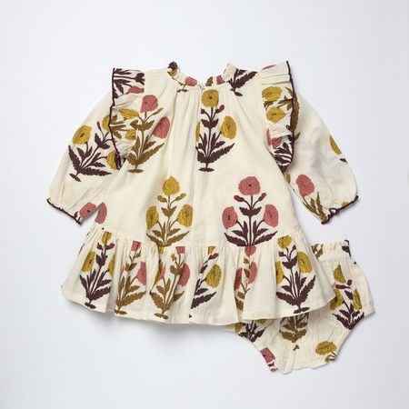 Apolina Abigail Dress - Dot Calico | Garmentory