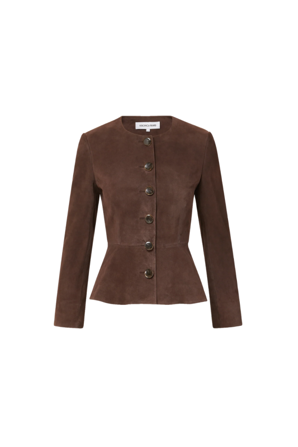 Veronica Beard Quinn Jacket - Espresso