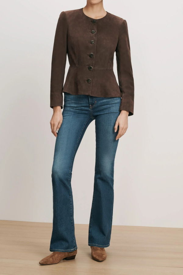 Veronica Beard Quinn Jacket - Espresso