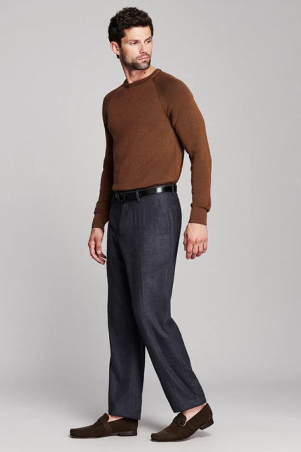 Billy Reid Bishop Rib Crew Sweater