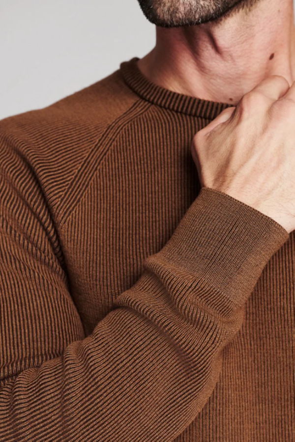 Billy Reid Bishop Rib Crew Sweater