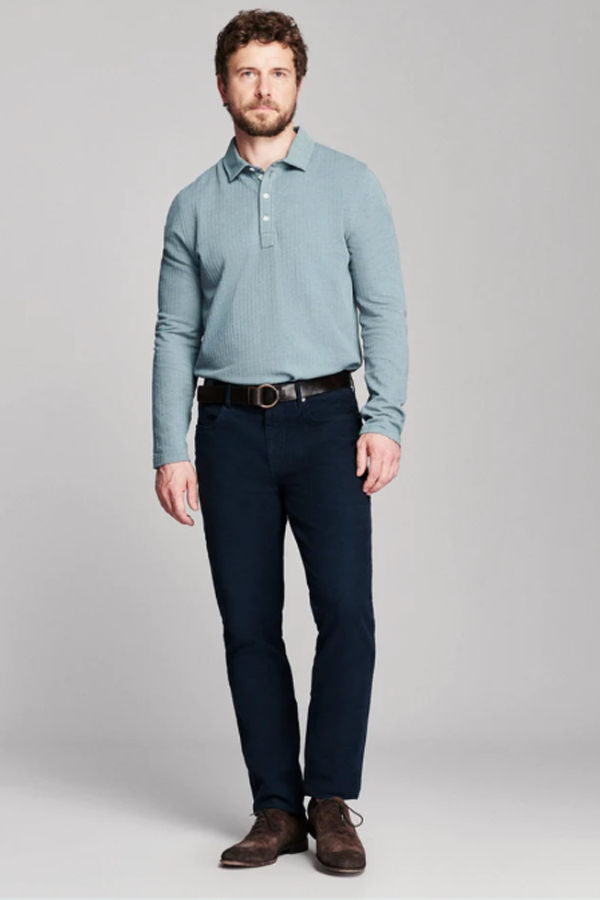Billy Reid Cochran Jean - Carbon Blue