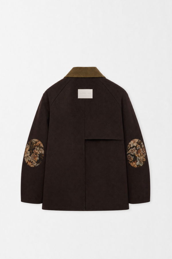 Carmen Says Hazel Contrast Collar Jacket
