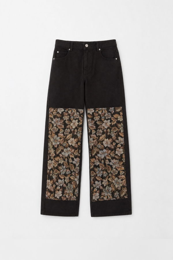 Carmen Says Hazel Floral Panel Trousers