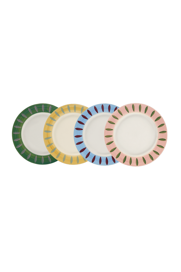 Anna + Nina Dreamy Breakfast Plate Set of 4