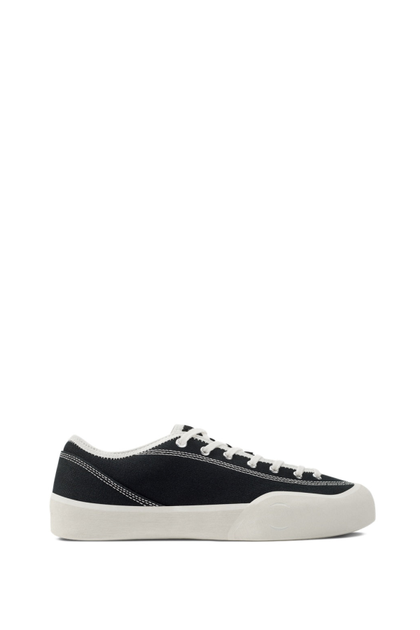 Village PM 1.30PM Canvas Sneakers - Black/Whisper White