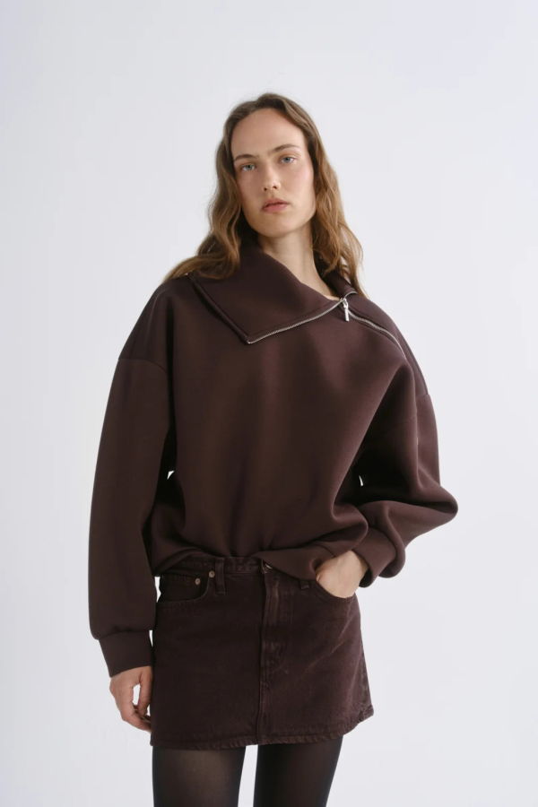 AGOLDE Coyle Sweatshirt - Deep Roast