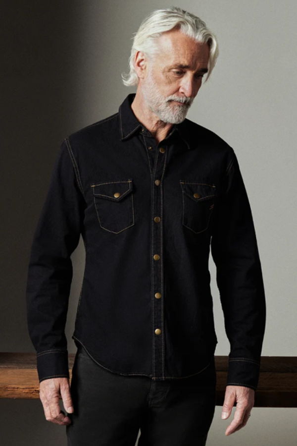 Billy Reid Shoals Denim Shirt