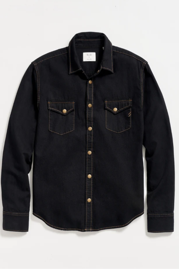 Billy Reid Shoals Denim Shirt