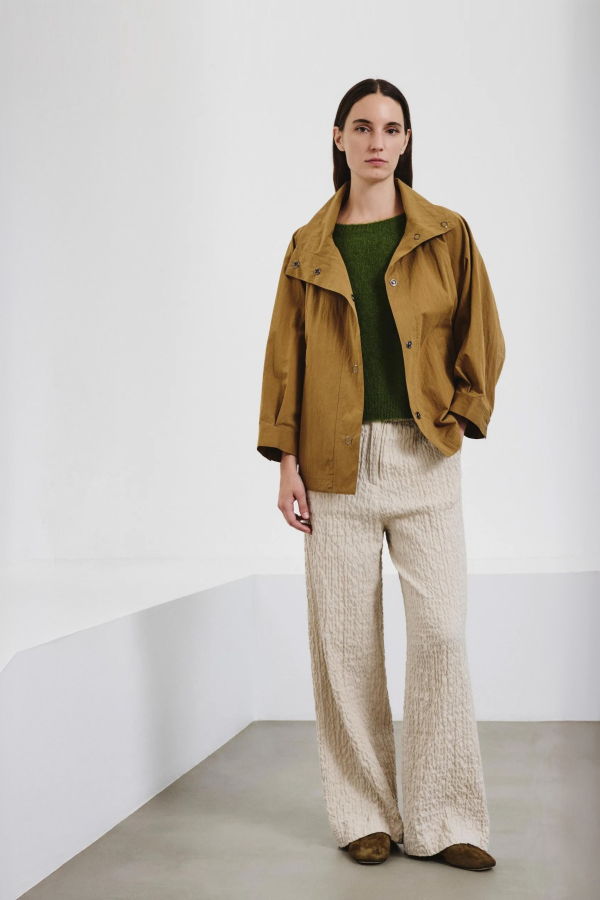 Pomandere Mohair Sweater Tee - Seaweed Green