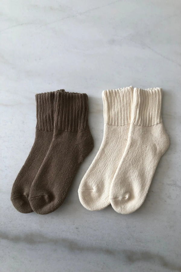 Billy Bamboo Super Terry Socks - Pack of 2
