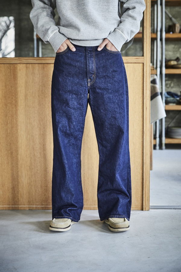 Orslow Wide Flare One-Wash Denim