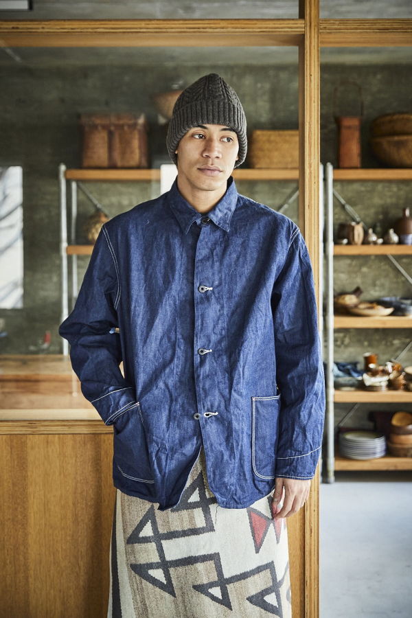 Orslow WWII Simplified Denim Coverall - One Wash