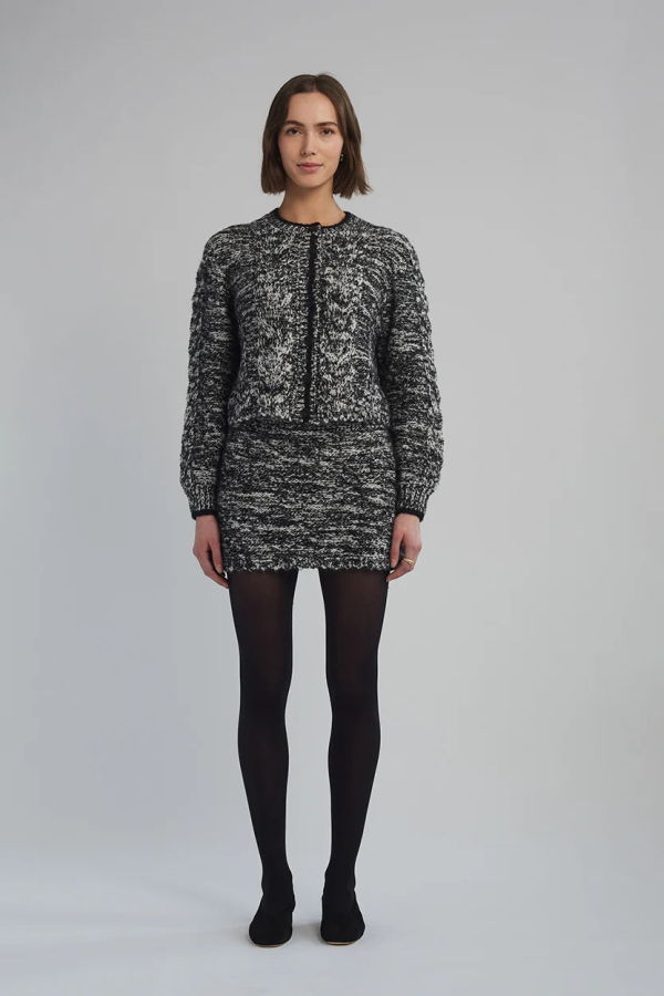 ELEVEN SIX Isla Tweed Mini Skirt