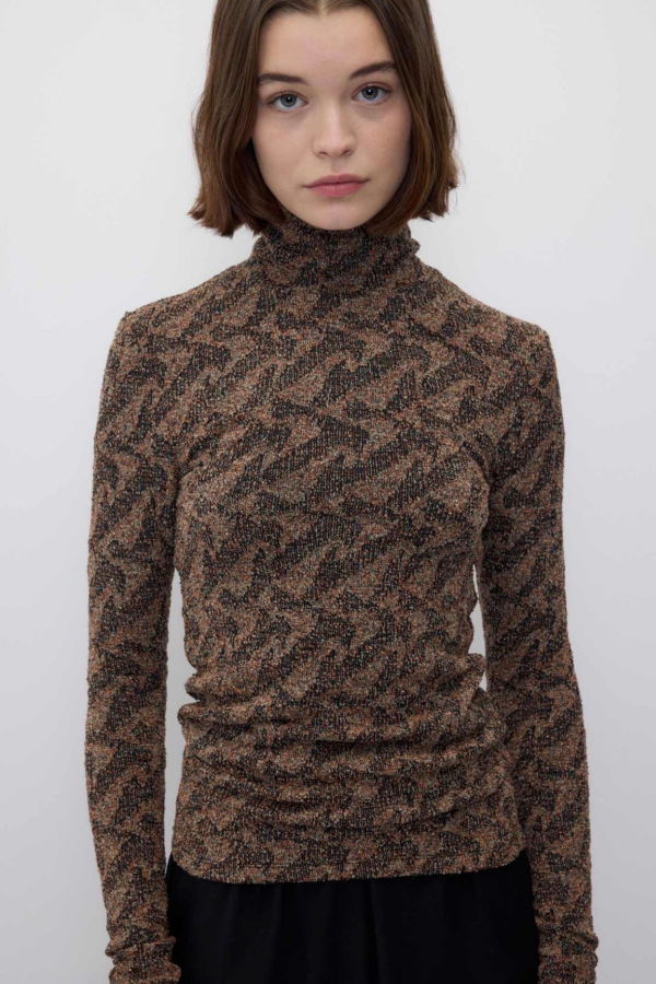 Rita Row Rivo Long Sleeve Turtleneck Top