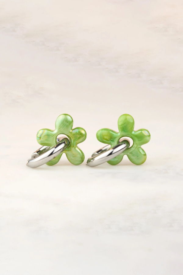 Slow Dance Dazy Dew Drop Hoop Earrings