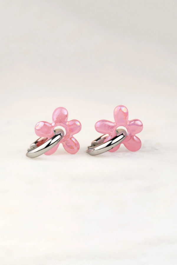 Slow Dance Dazy Dew Drop Hoop Earrings