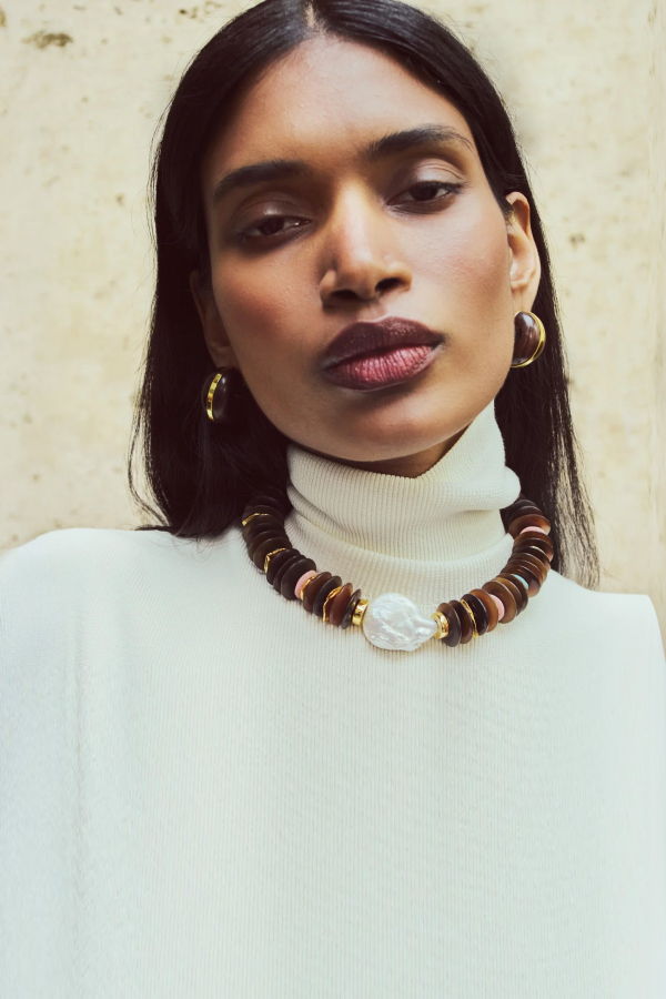 Lizzie Fortunato Halo Hoops - Acacia Wood