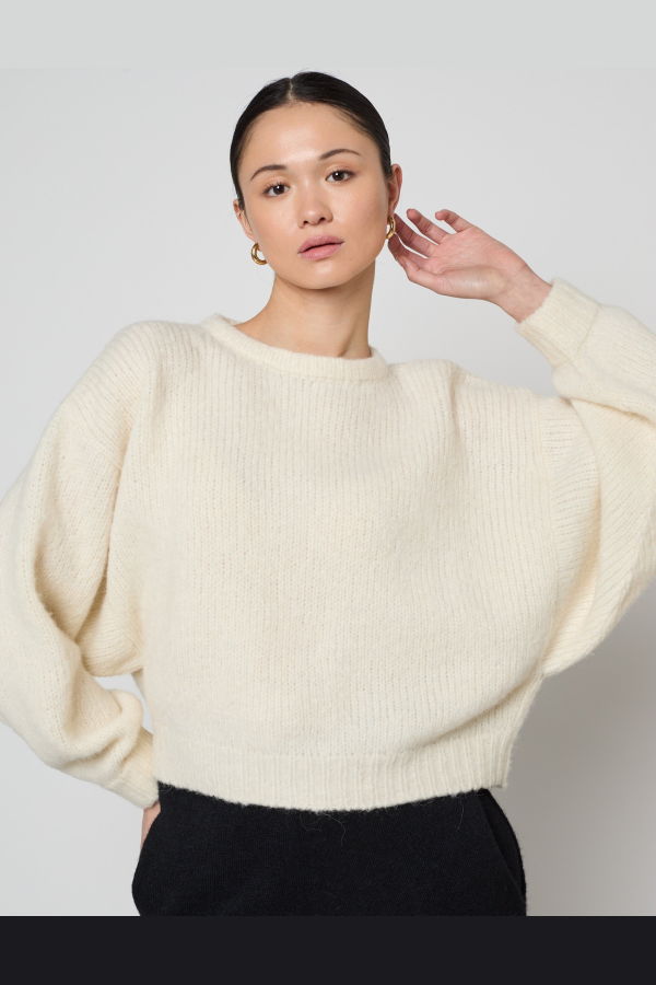 Atelier Delphine Balloon Sleeve Sweater